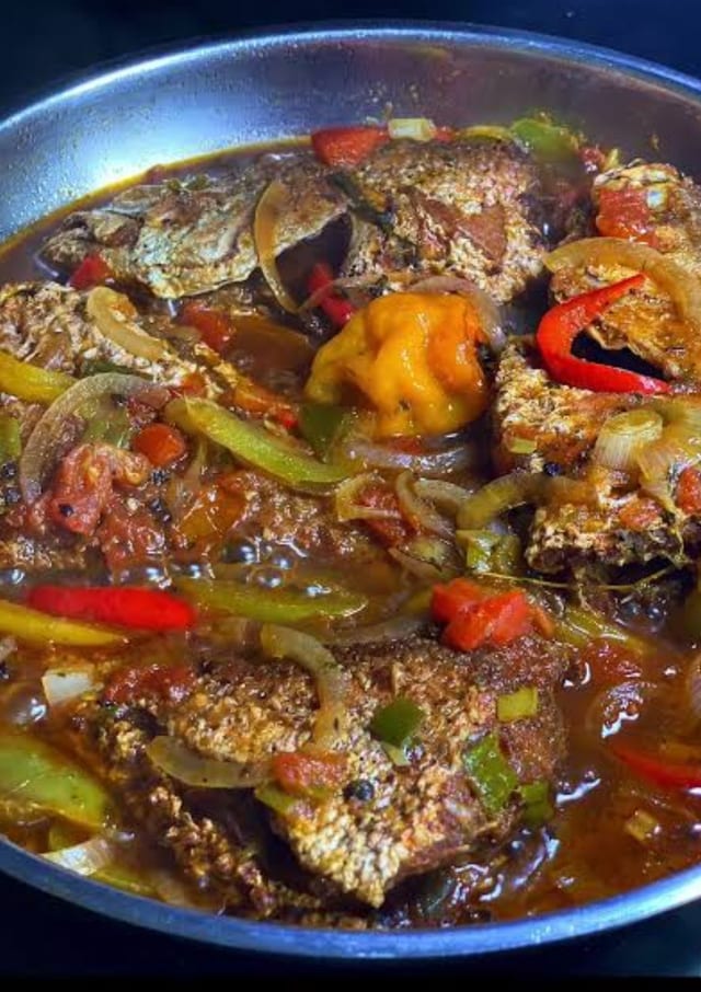 Wild Sockeye Salmon option 3  Brown stew (DONE TO ORDER).