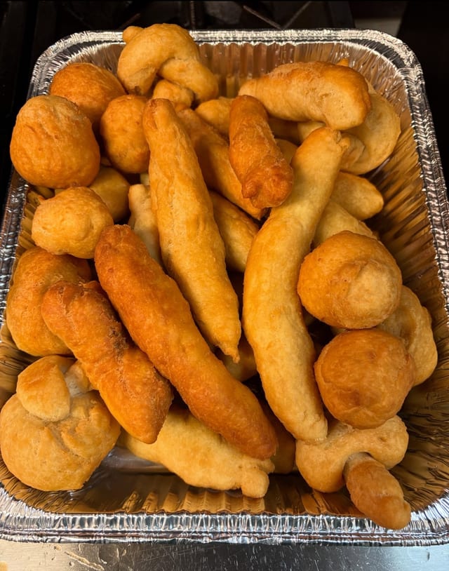 Festival fritters.