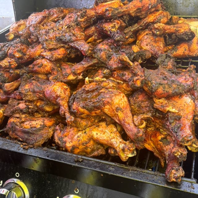 Chicken only (no rice).
