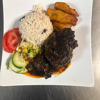 Brown stew oxtail small