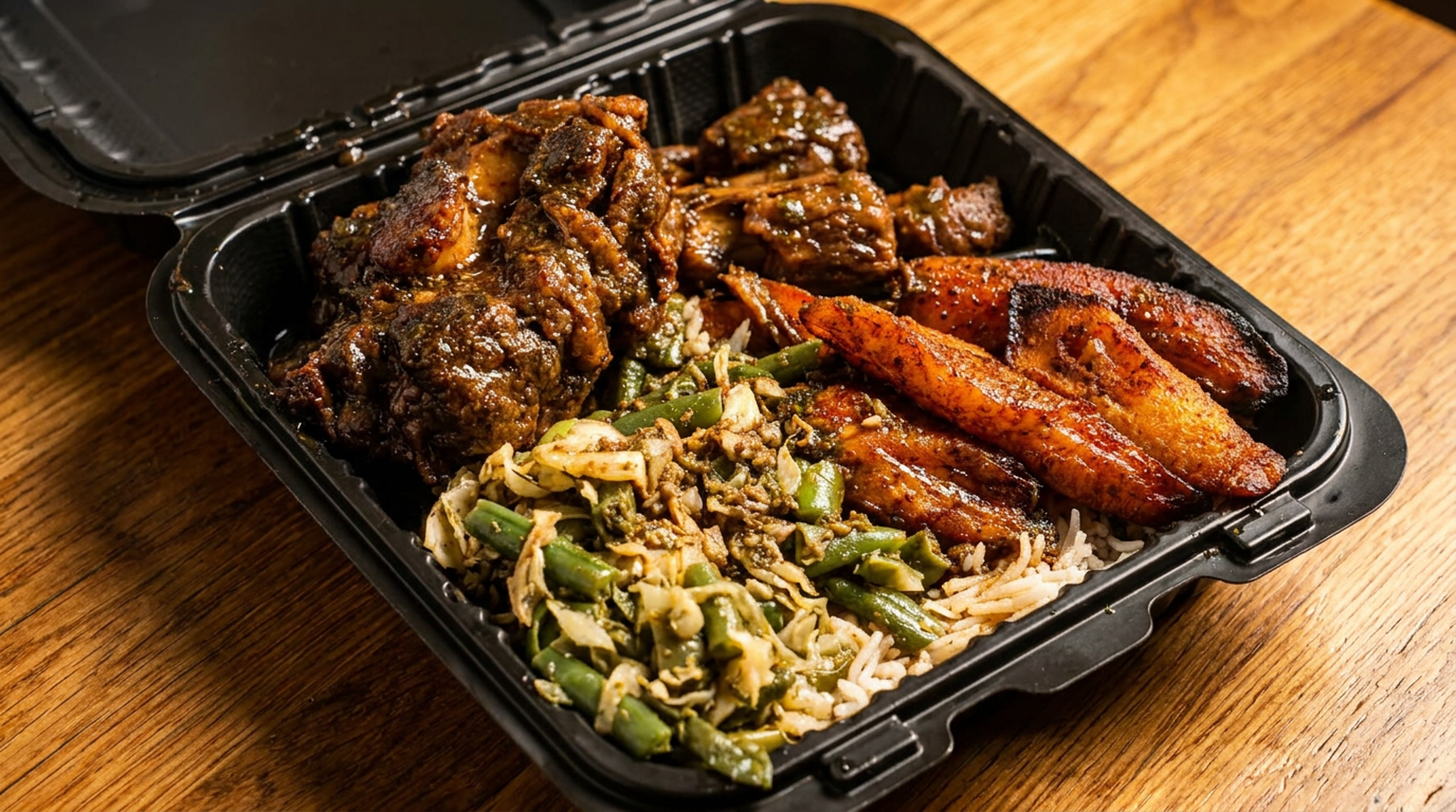 Brown stew oxtail